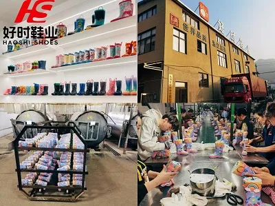 Bróga Hangzhou Haoshi: Monaróir Proifisiúnta Rubair & Báistí PVC le Saincheapadh Ardleibhéil-OEM/...
